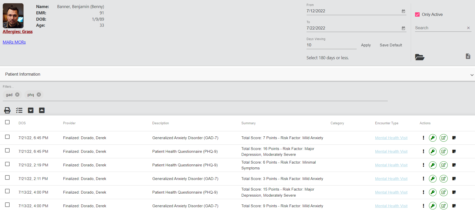 screenshot of AZZLY Rize